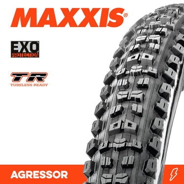 Maxxis Tyre Aggressor 27.5 X 2.50 WT EXO TR Fold 60TPI E-25